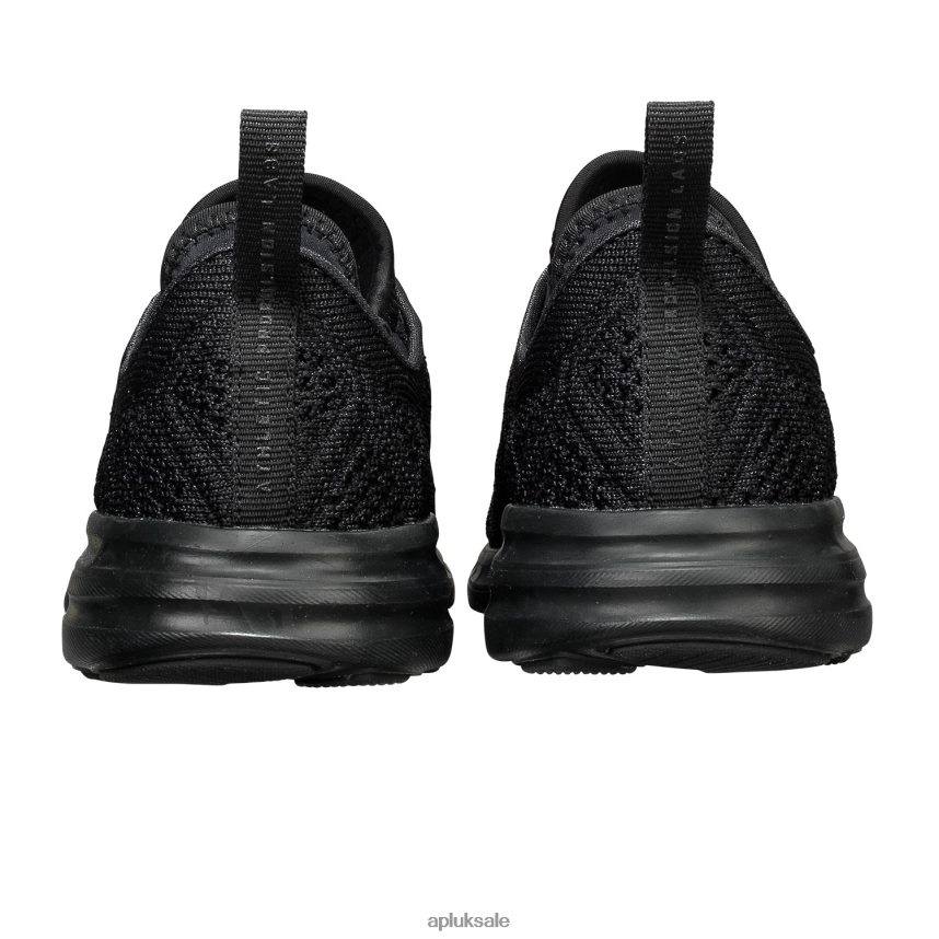 APL TechLoom Phantom 44 - VH8XNZ296 APL Shoes UK Black/White Women Running