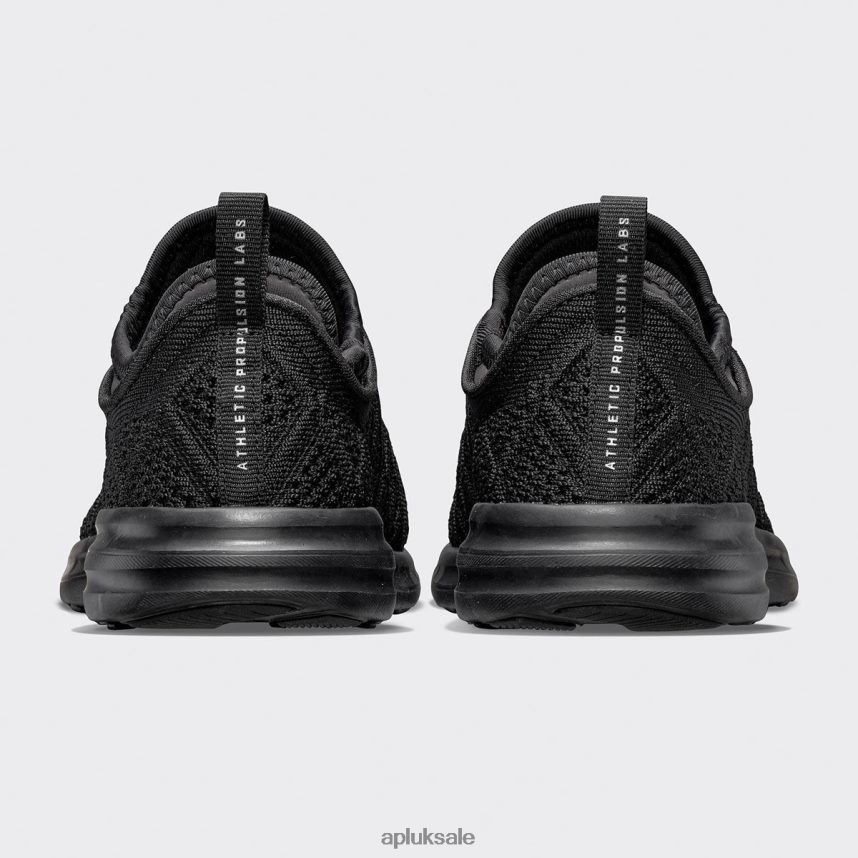APL TechLoom Phantom 44 - VH8XNZ301 APL Shoes UK Black Women Running