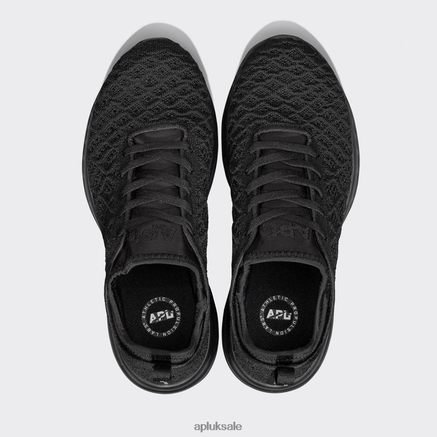 APL TechLoom Phantom 44 - VH8XNZ301 APL Shoes UK Black Women Running
