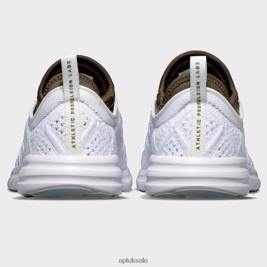 APL TechLoom Phantom 44 - VH8XNZ401 APL Shoes UK White/Chocolate Women Running