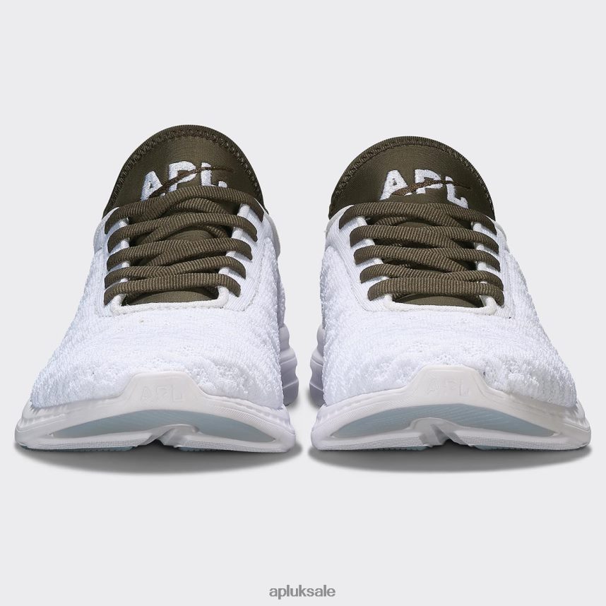 APL TechLoom Phantom 44 - VH8XNZ401 APL Shoes UK White/Chocolate Women Running