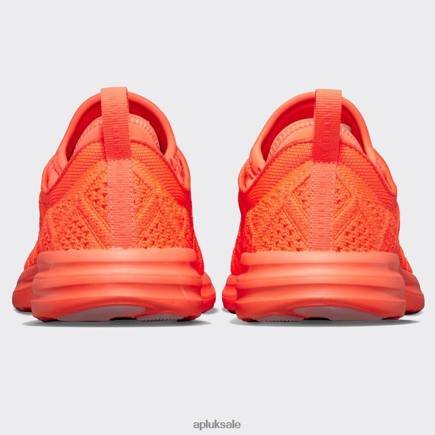 APL TechLoom Phantom 44 - VH8XNZ406 APL Shoes UK Impulse Red/Clear Women Running