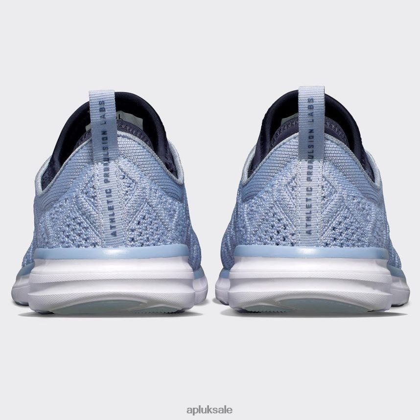 APL TechLoom Phantom 44 - VH8XNZ417 APL Shoes UK Frozen Grey/Midnight/White Women Running