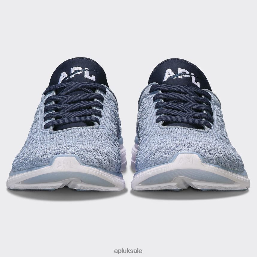 APL TechLoom Phantom 44 - VH8XNZ417 APL Shoes UK Frozen Grey/Midnight/White Women Running
