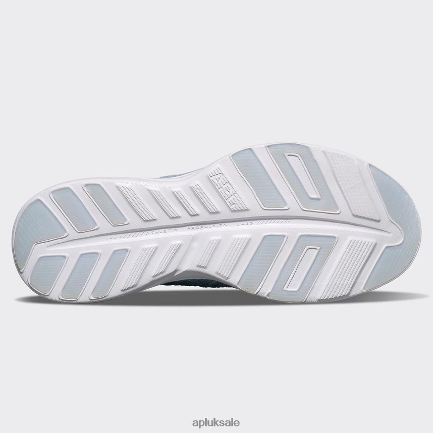 APL TechLoom Phantom 44 - VH8XNZ417 APL Shoes UK Frozen Grey/Midnight/White Women Running