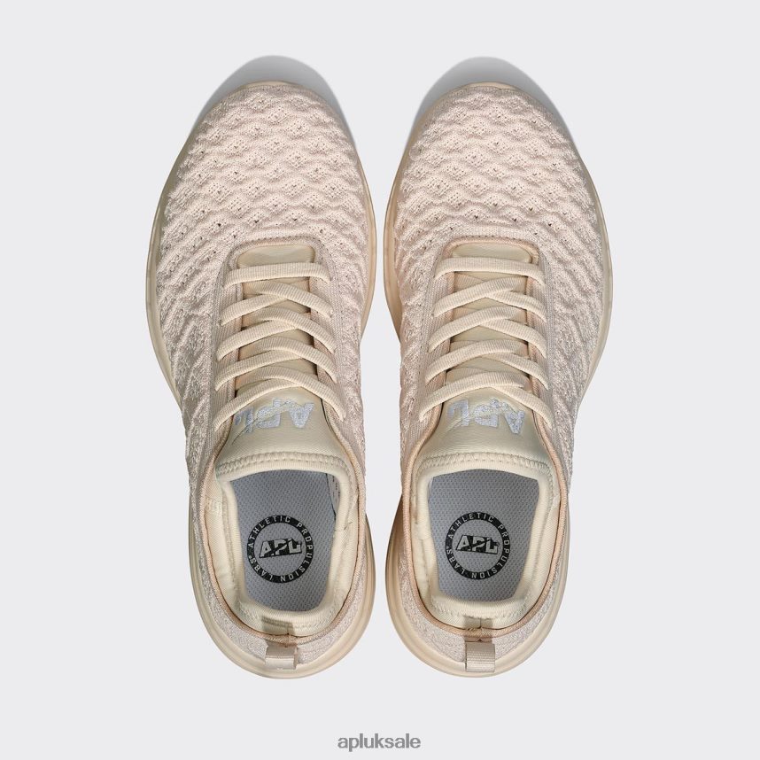 APL TechLoom Phantom 44 - VH8XNZ418 APL Shoes UK Beach/White Women Running