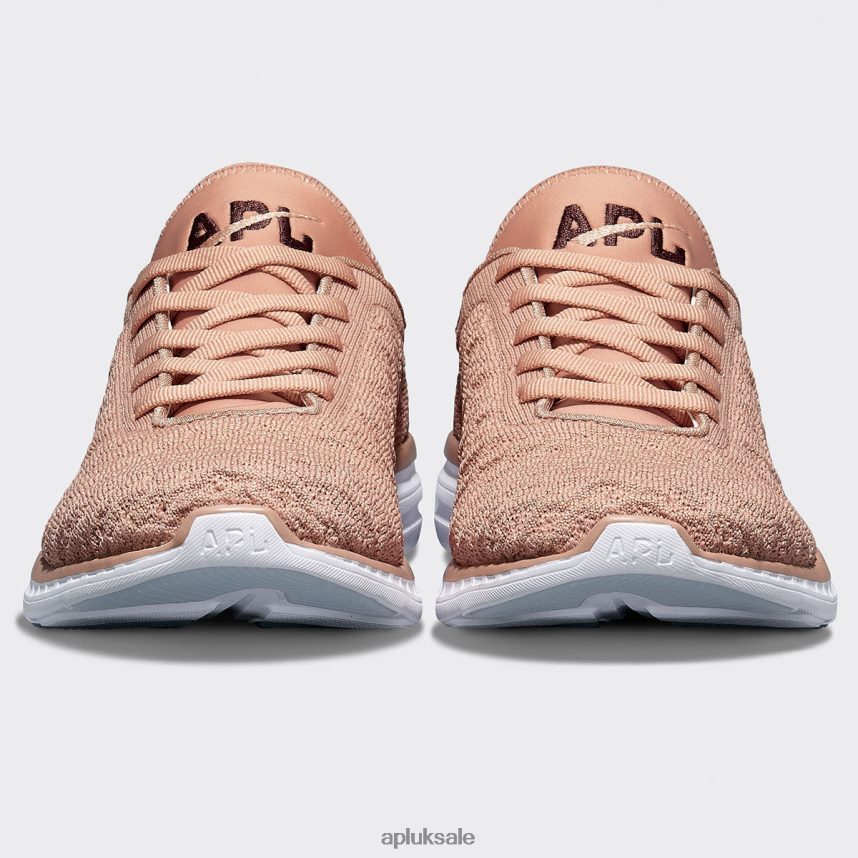 APL TechLoom Phantom 45 - VH8XNZ433 APL Shoes UK Caramel/Chocolate/White Women Running