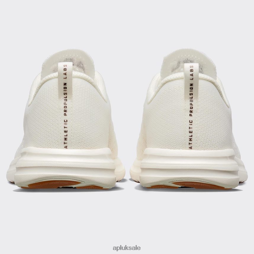 APL TechLoom Pro 46 - VH8XNZ130 APL Shoes UK Ivory/Chocolate/Gum Women Running