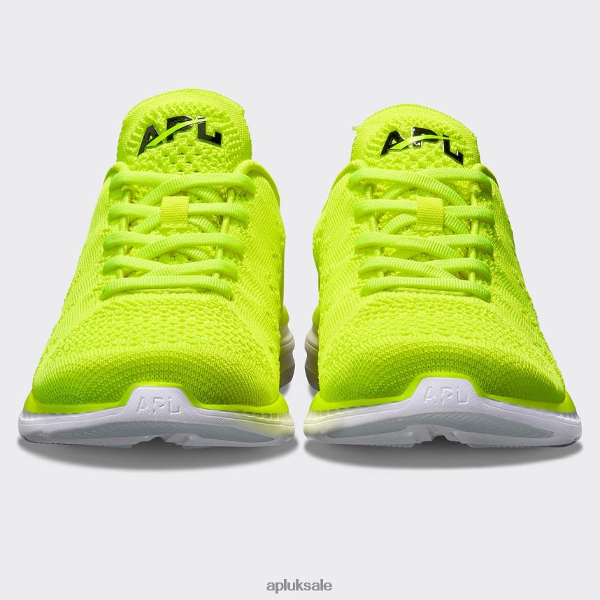 APL TechLoom Pro 46 - VH8XNZ142 APL Shoes UK Energy/Black/White Women Running