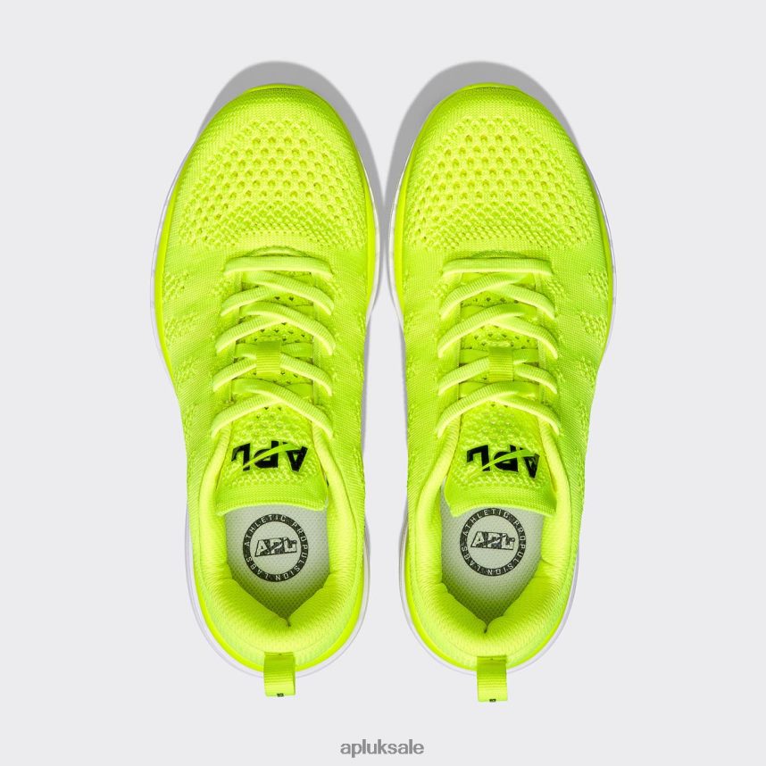 APL TechLoom Pro 46 - VH8XNZ142 APL Shoes UK Energy/Black/White Women Running
