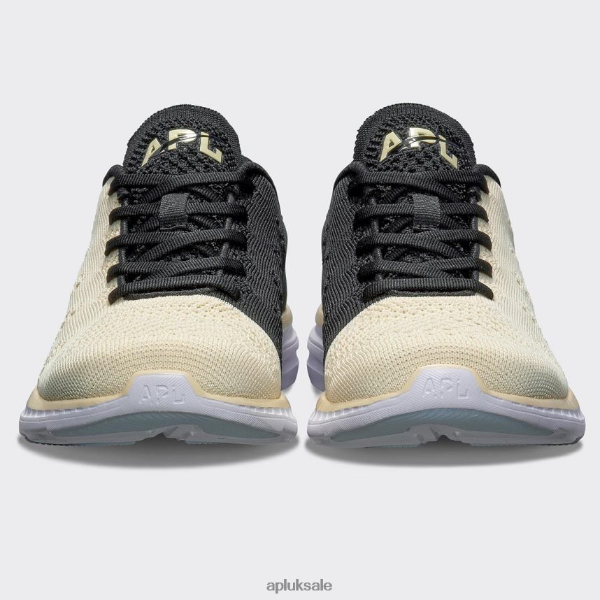APL TechLoom Pro 46 - VH8XNZ155 APL Shoes UK Vanilla/Black/White Women Running