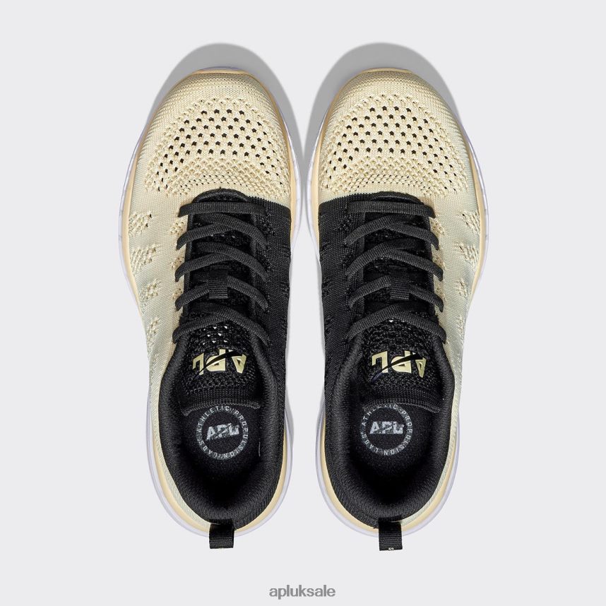 APL TechLoom Pro 46 - VH8XNZ155 APL Shoes UK Vanilla/Black/White Women Running