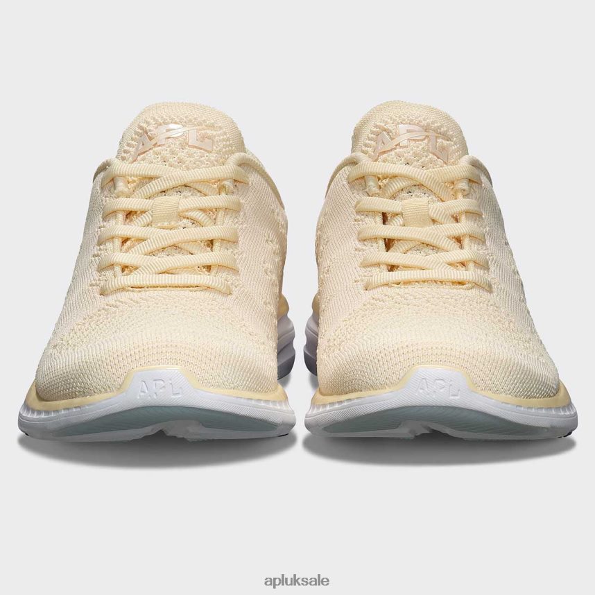 APL TechLoom Pro 46 - VH8XNZ50 APL Shoes UK Vanilla/Creme/White Women Running