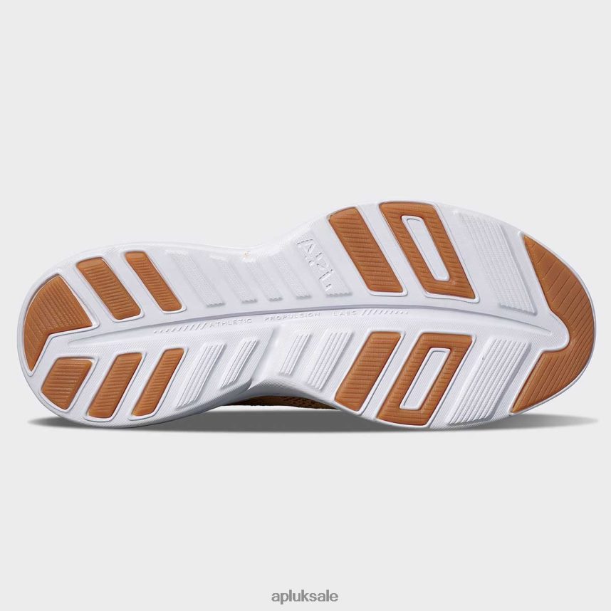 APL TechLoom Pro 46 - VH8XNZ51 APL Shoes UK Tan/Ivory/Gum Women Running