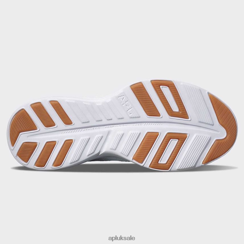 APL TechLoom Pro 46 - VH8XNZ52 APL Shoes UK Ivory/Tan/Gum Women Running