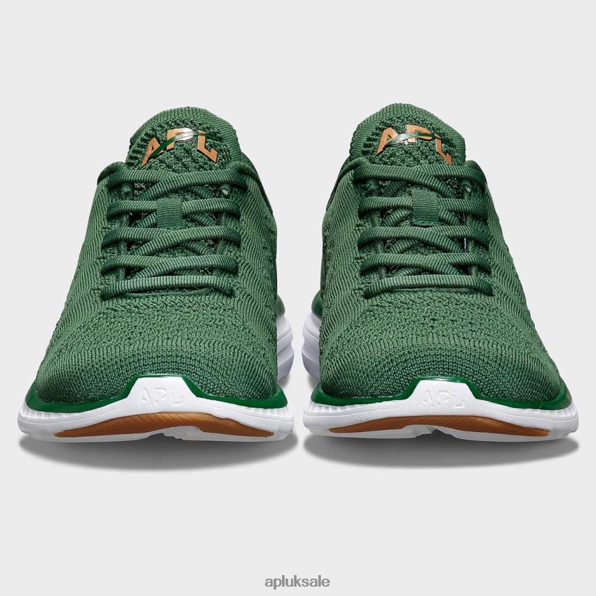 APL TechLoom Pro 46 - VH8XNZ53 APL Shoes UK Great Green/Tan/Gum Women Running