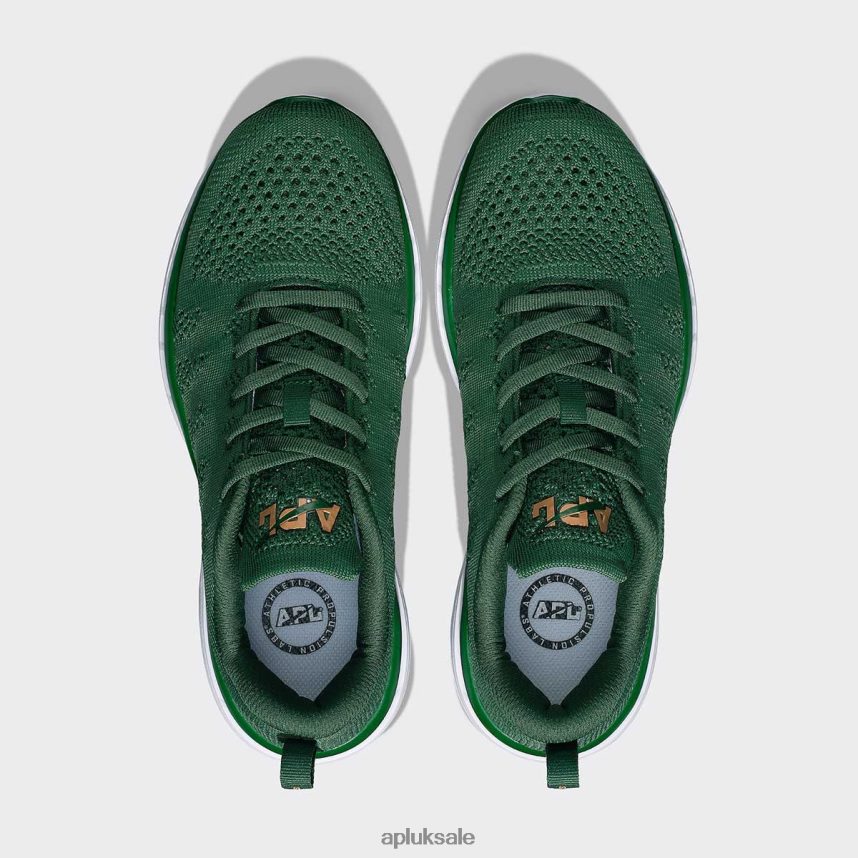 APL TechLoom Pro 46 - VH8XNZ53 APL Shoes UK Great Green/Tan/Gum Women Running