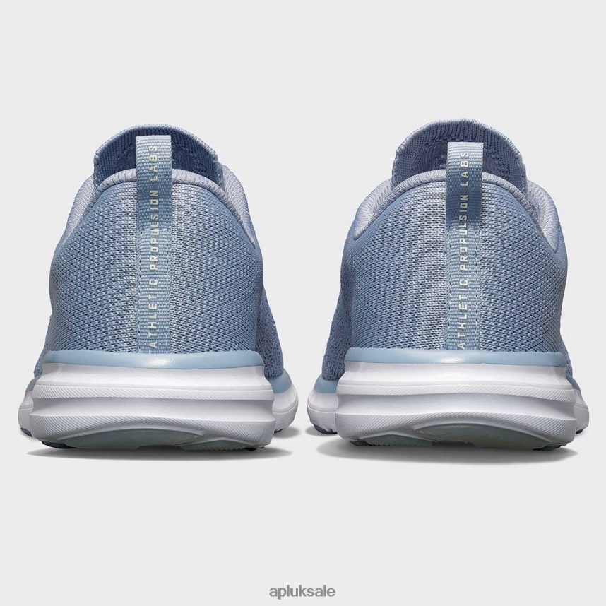 APL TechLoom Pro 46 - VH8XNZ54 APL Shoes UK Frozen Grey/Ivory/White Women Running