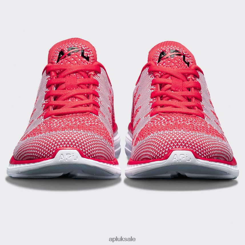 APL TechLoom Pro 47 - VH8XNZ224 APL Shoes UK Red/White/Black Women Running