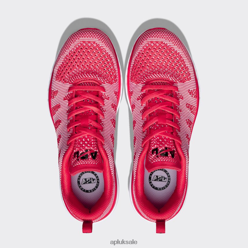 APL TechLoom Pro 47 - VH8XNZ224 APL Shoes UK Red/White/Black Women Running