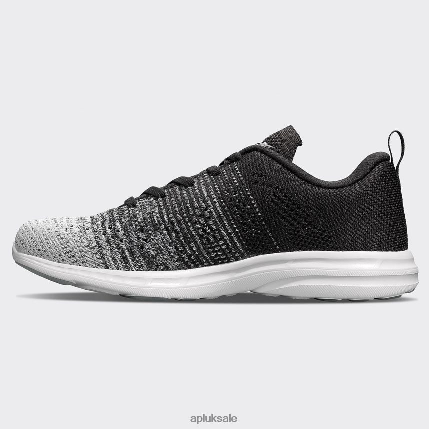 APL TechLoom Pro 47 - VH8XNZ280 APL Shoes UK White/Heather Grey/Black Melange Women Running