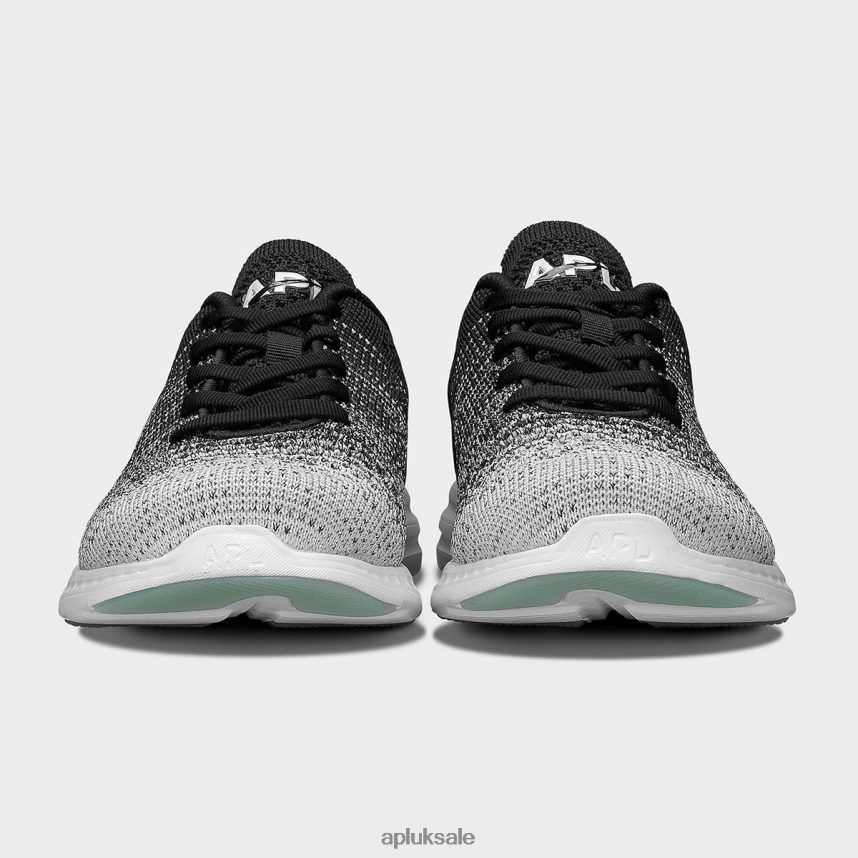 APL TechLoom Pro 47 - VH8XNZ280 APL Shoes UK White/Heather Grey/Black Melange Women Running