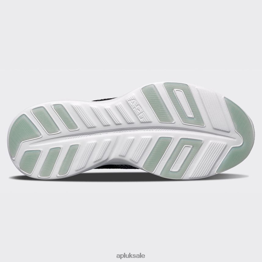 APL TechLoom Pro 47 - VH8XNZ280 APL Shoes UK White/Heather Grey/Black Melange Women Running