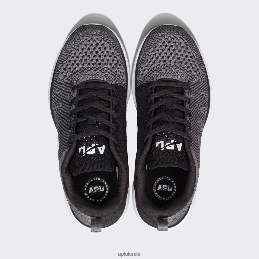 APL TechLoom Pro 47 - VH8XNZ284 APL Shoes UK Smoke / Black / White Women Running