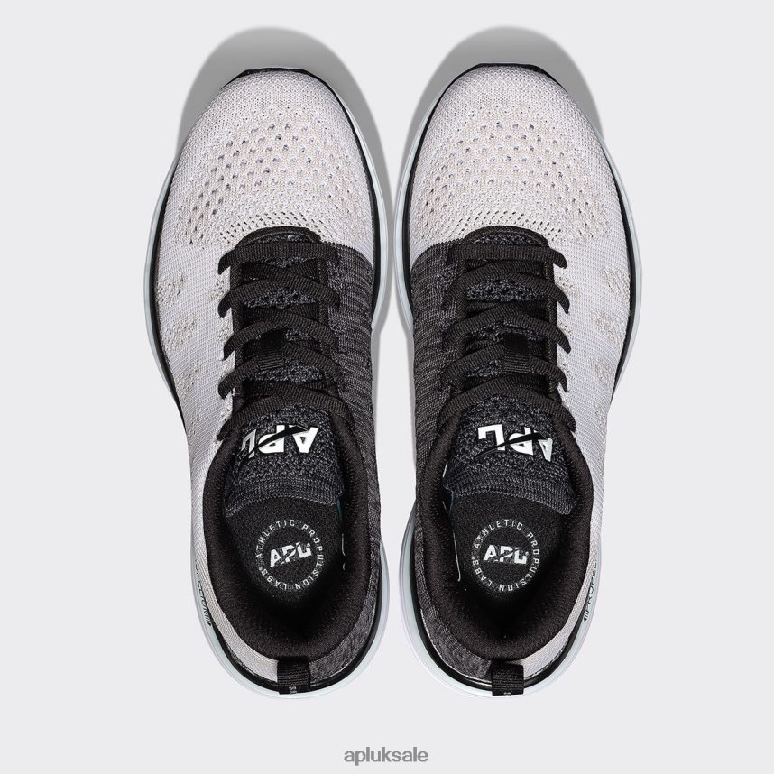 APL TechLoom Pro 47 - VH8XNZ291 APL Shoes UK White/Black/Cosmic Grey Women Running