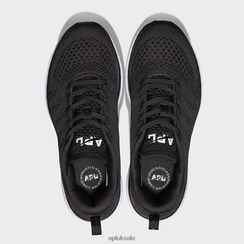 APL TechLoom Pro 47 - VH8XNZ295 APL Shoes UK Black/White/Gum Women Running