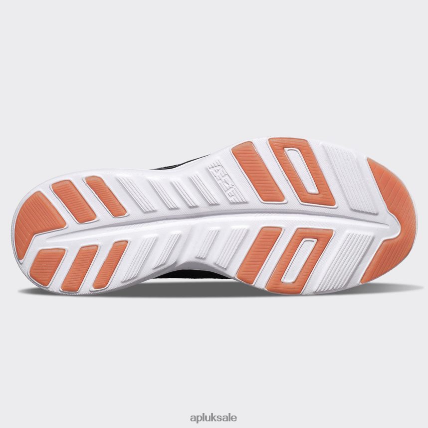 APL TechLoom Pro 47 - VH8XNZ295 APL Shoes UK Black/White/Gum Women Running