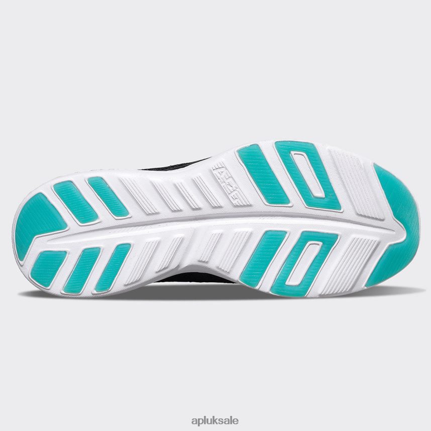 APL TechLoom Pro 47 - VH8XNZ313 APL Shoes UK Metallic Black/White Women Running