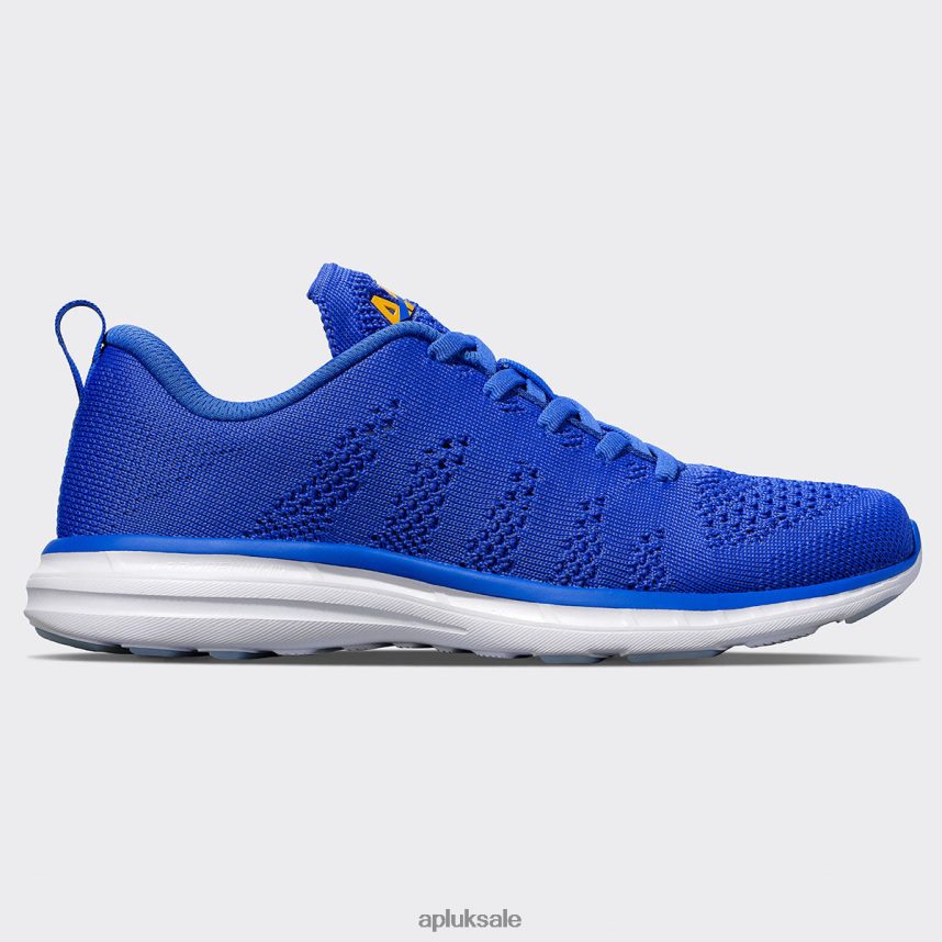 APL TechLoom Pro 48 - VH8XNZ367 APL Shoes UK Cobalt/Mango/White Women Running