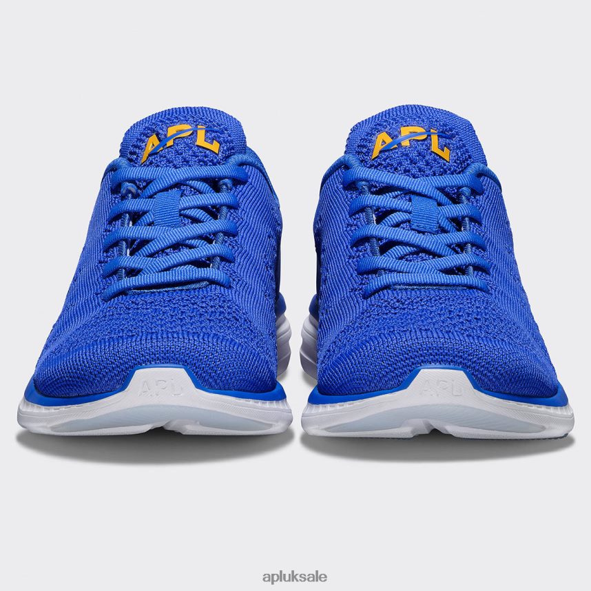 APL TechLoom Pro 48 - VH8XNZ367 APL Shoes UK Cobalt/Mango/White Women Running
