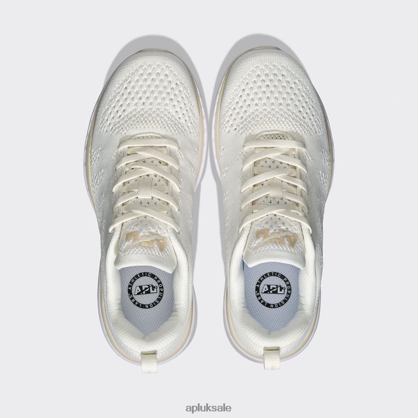 APL TechLoom Pro 48 - VH8XNZ370 APL Shoes UK Ivory/Parchment/White Women Running