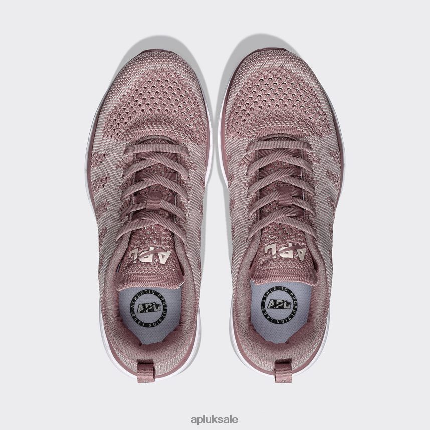 APL TechLoom Pro 48 - VH8XNZ371 APL Shoes UK Beachwood/Creme/White Women Running