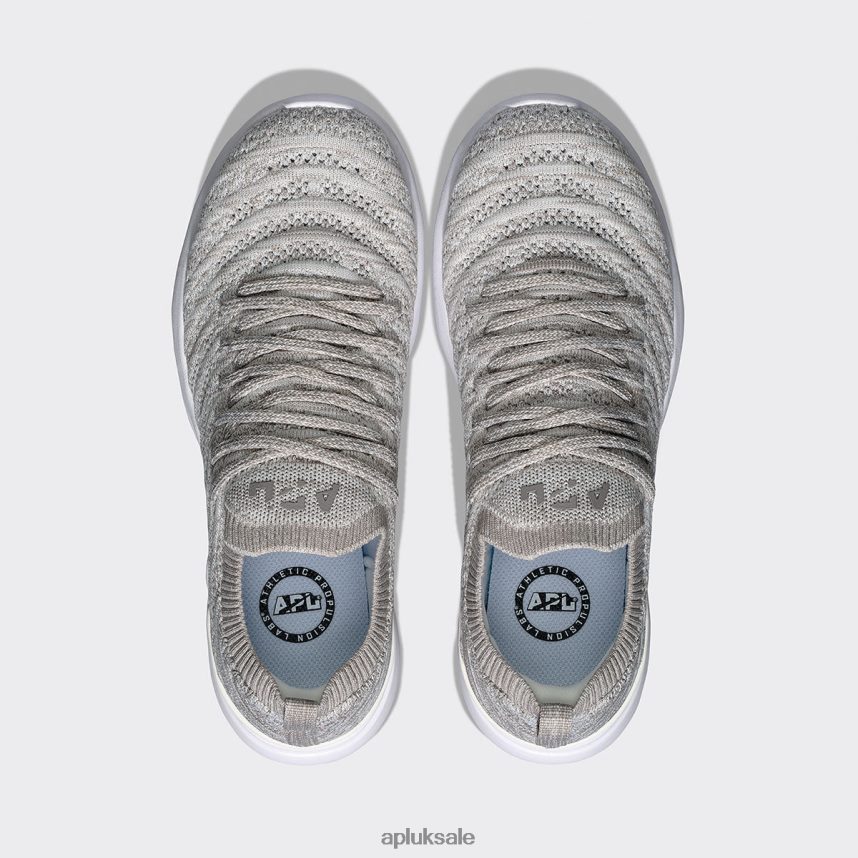 APL TechLoom Wave 56 - VH8XNZ18 APL Shoes UK Ivory/Tundra/Melange Women Running