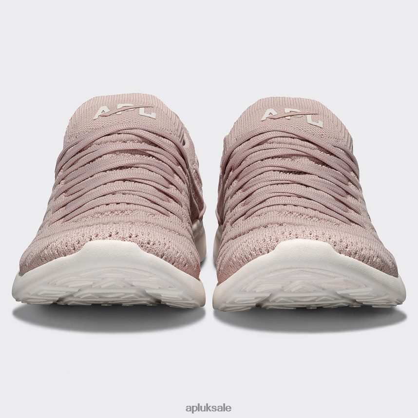 APL TechLoom Wave 56 - VH8XNZ25 APL Shoes UK Rose Dust/Ivory Women Running