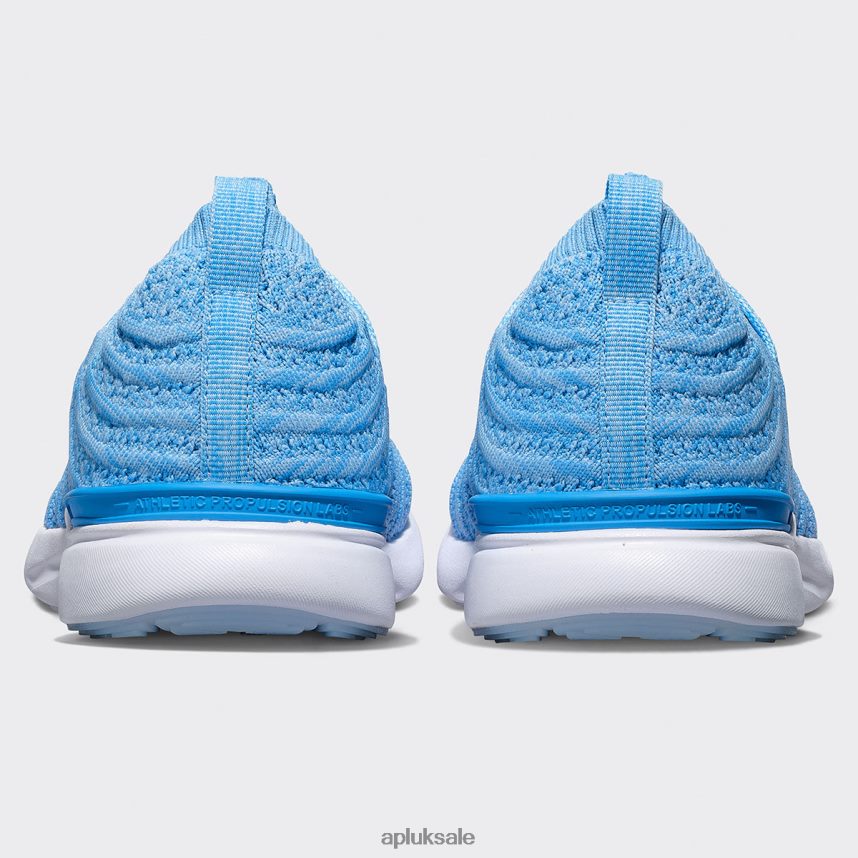 APL TechLoom Wave 56 - VH8XNZ32 APL Shoes UK Coastal Blue/Ice Blue/Melange Women Running