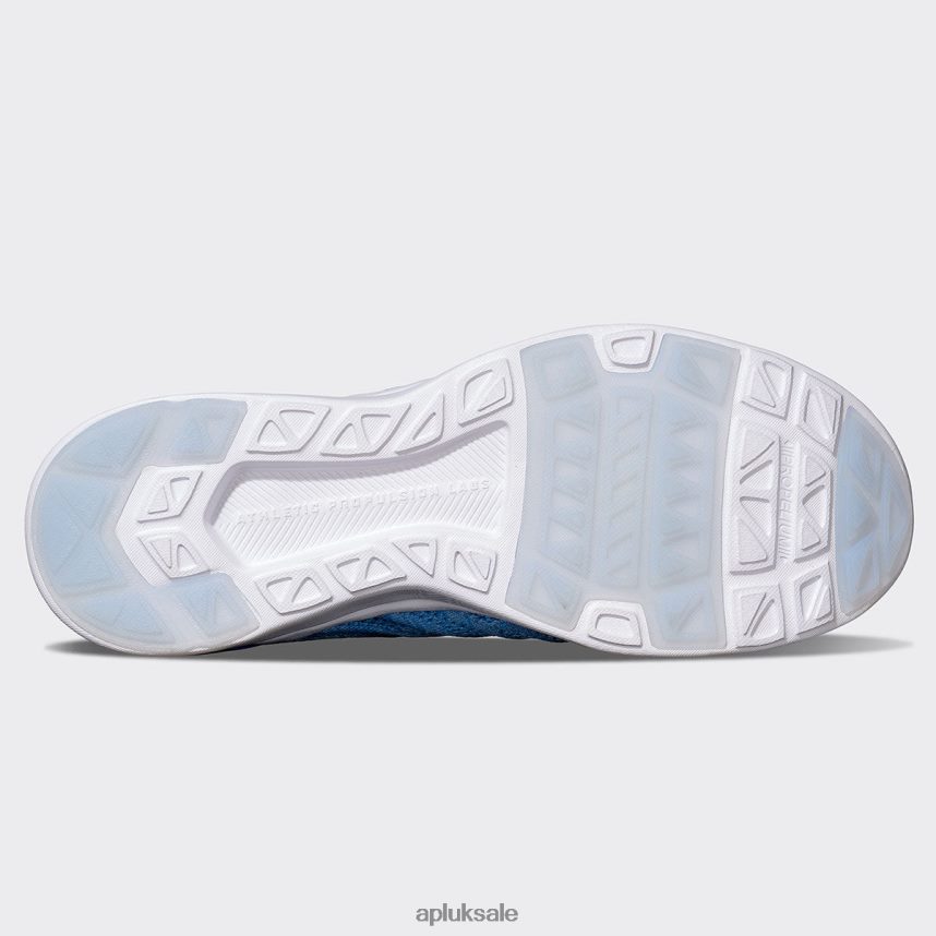 APL TechLoom Wave 56 - VH8XNZ32 APL Shoes UK Coastal Blue/Ice Blue/Melange Women Running