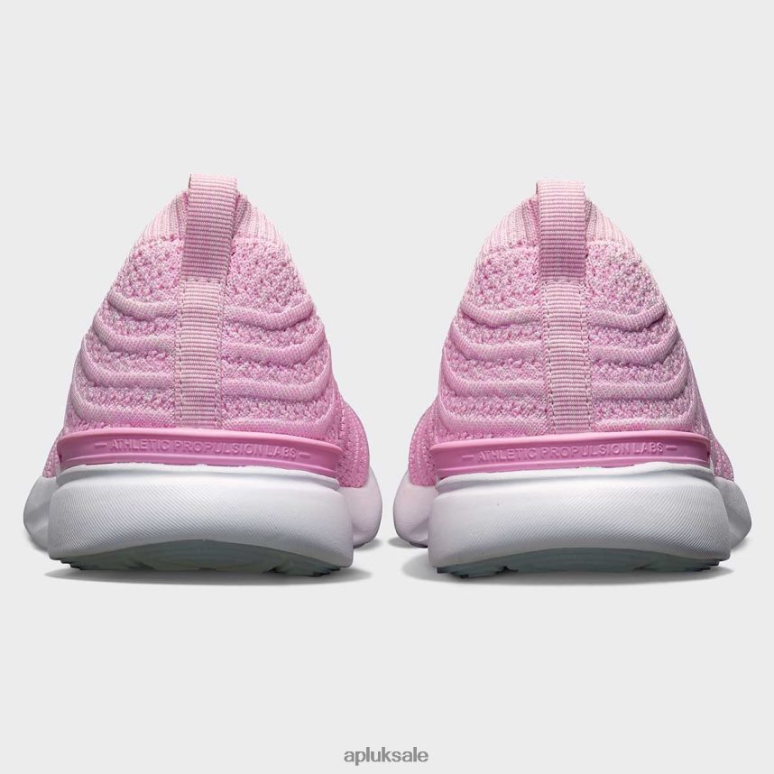 APL TechLoom Wave 56 - VH8XNZ60 APL Shoes UK Soft Pink/Bleached Pink/Melange Women Running