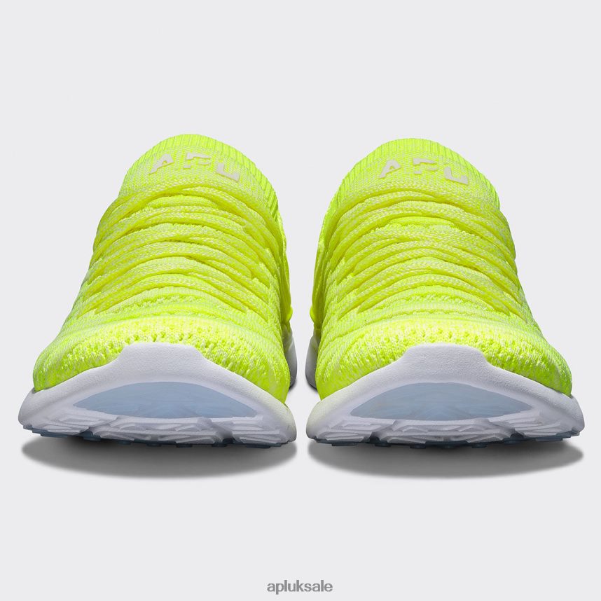 APL TechLoom Wave 56 - VH8XNZ7 APL Shoes UK Energy/Ivory/Melange Women Running