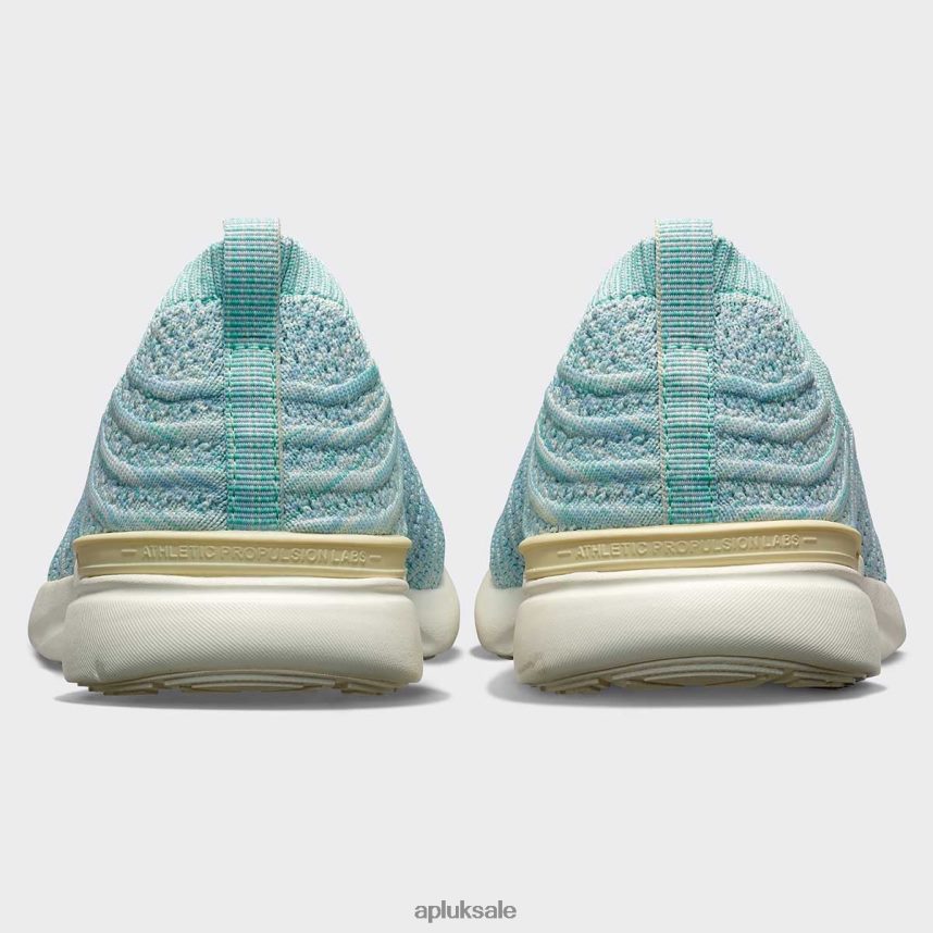 APL TechLoom Wave 57 - VH8XNZ100 APL Shoes UK Vanilla/Mint/Melange Women Running