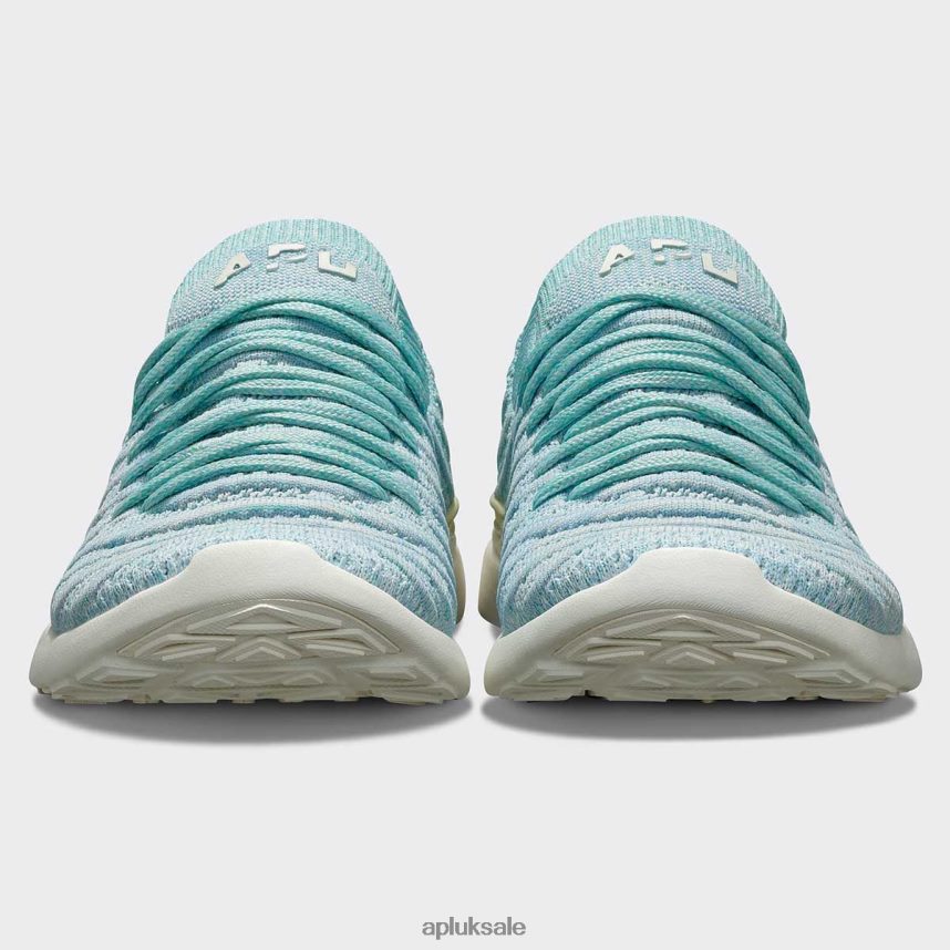 APL TechLoom Wave 57 - VH8XNZ100 APL Shoes UK Vanilla/Mint/Melange Women Running