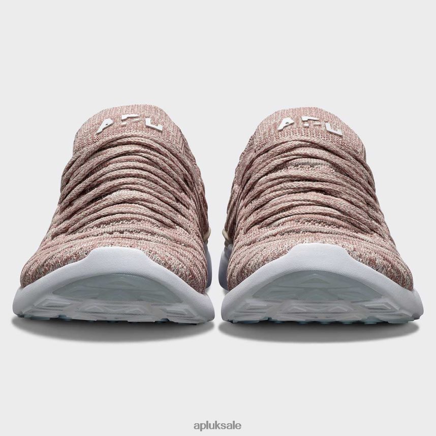 APL TechLoom Wave 57 - VH8XNZ103 APL Shoes UK Beach/Beachwood/Melange Women Running