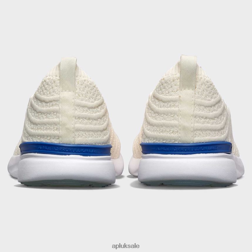 APL TechLoom Wave 57 - VH8XNZ108 APL Shoes UK Pristine/Cobalt/White Women Running
