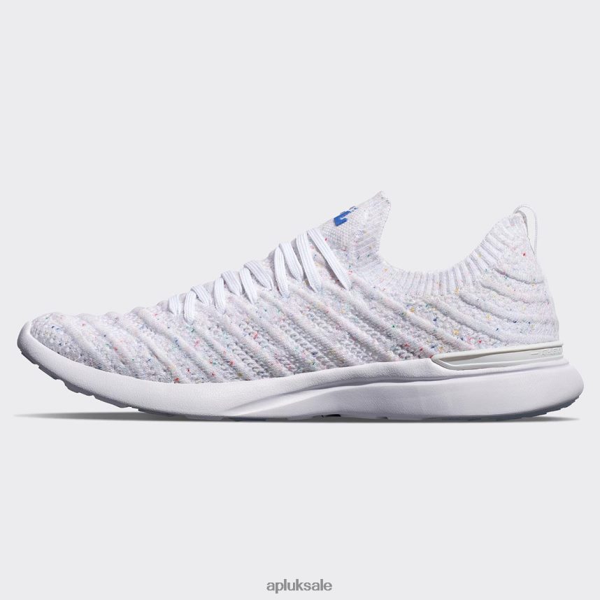 APL TechLoom Wave 57 - VH8XNZ122 APL Shoes UK White/Confetti Women Running