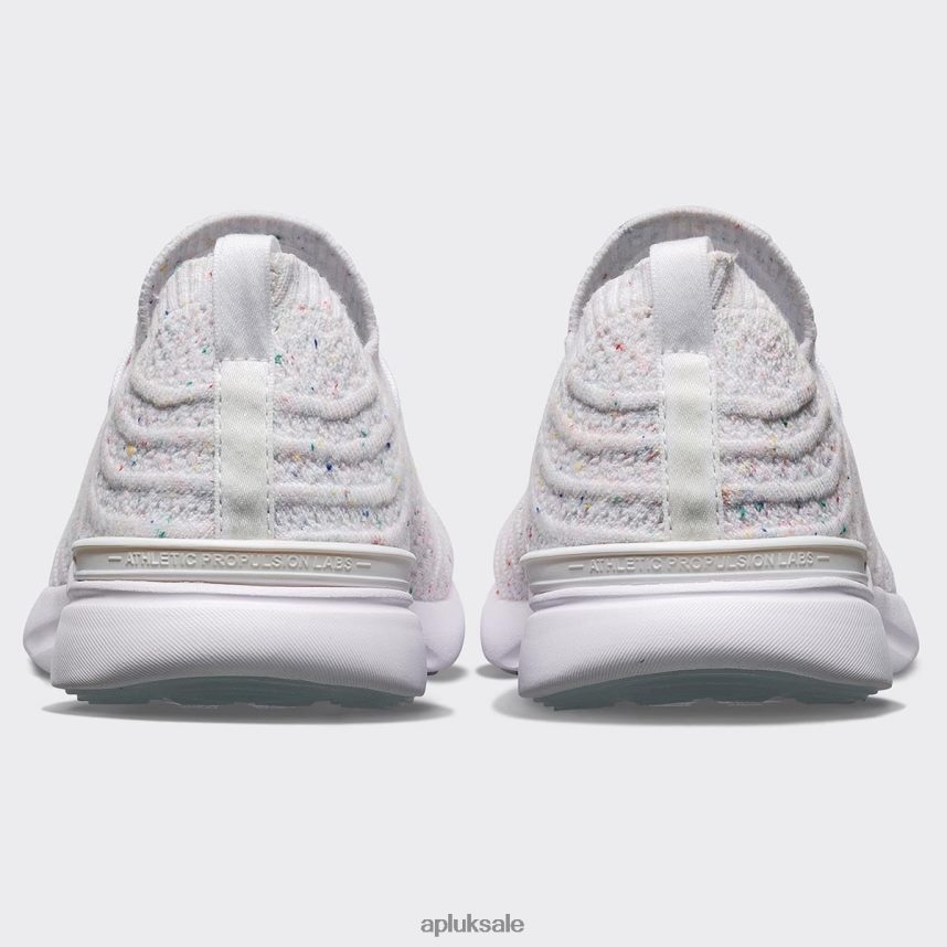 APL TechLoom Wave 57 - VH8XNZ122 APL Shoes UK White/Confetti Women Running