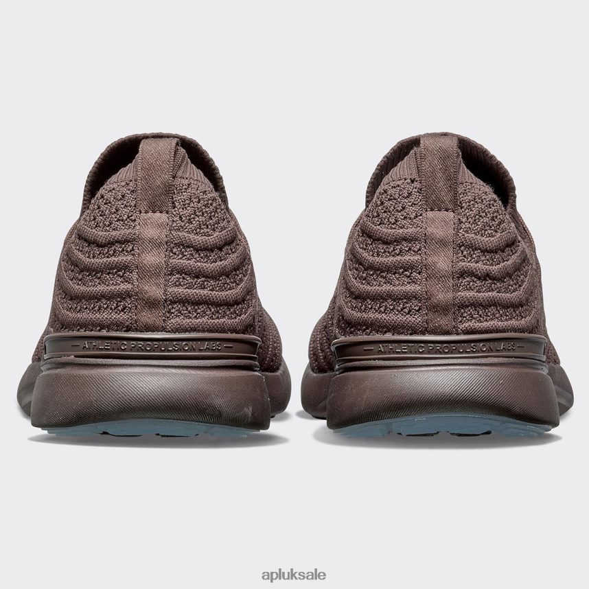 APL TechLoom Wave 57 - VH8XNZ129 APL Shoes UK Chocolate/White Women Running