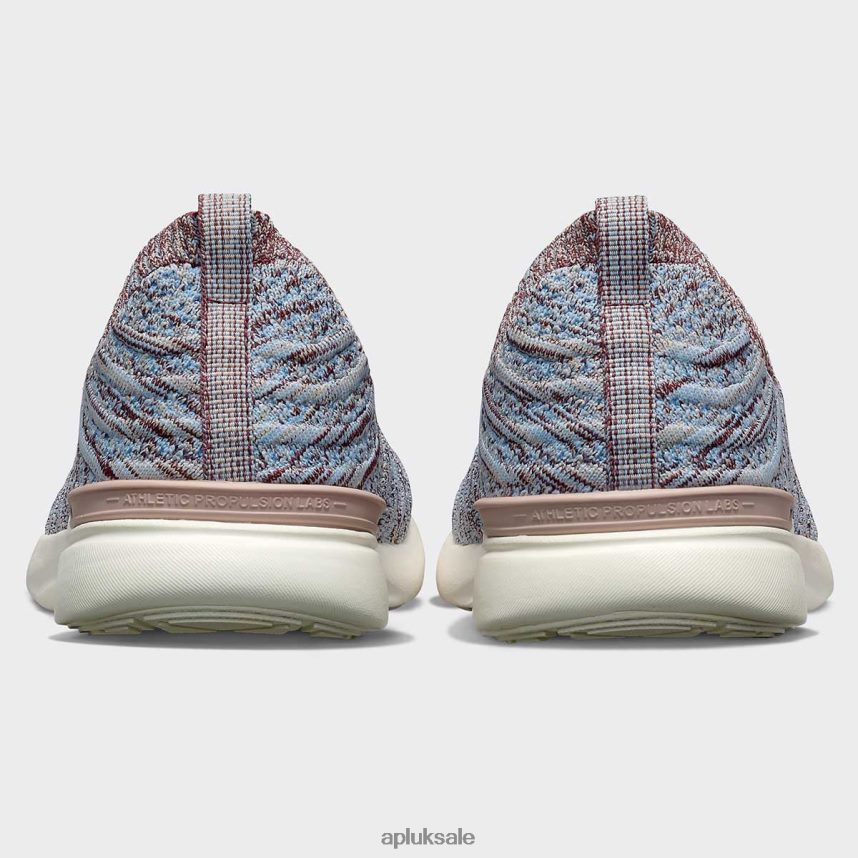 APL TechLoom Wave 57 - VH8XNZ82 APL Shoes UK Burgundy/Fresh Air/Melange Women Running